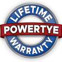 PowerTye Cam Buckle Tie Down Straps  2 inch x 12ft Straps with Latch Hooks  Ideal for Motorcycle, ATV, Trailers, and Truck Bed Cargo  600 lb WLL & 1,800 lb Break Strength  USA Made, Black (Pair)