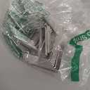 25Pcs Stainless Steel Angle Brackets, 3x 3 Heavy Duty Corner Brackets,Metal Corner Braces for Wood, 3MM 90 Degree Joint Hardware, 3inch l Bracket for Shelves Wood Furniture Cabinet Chairs Bookshelf