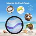 BUT TO Talc-Free Double Capacity Sand Remover for Beach - Gentle on Skin Instant Sand Removal Bag with Natural Ingredients - Beach Essentials & Accessories for Vacation Travel and Cruise