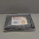 PUPTECK Reusable Dog Pee Pads Washable - Waterproof Puppy Potty Training Pads Whelping Mat, Fast Liquid Absorbing Non-Slip Pet 48" x 60" (48x60 Inch (Pack of 2), Gray)