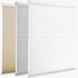 MYshade 1.5-Inch Cellular Cordless Light Filtering Shades, Honeycomb Window Blinds for Soft Daylight & Privacy, Thermal Insulation, Child Safe, Inside or Outside Mount (33" W x 64" H, White)