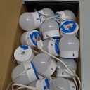 14 Bulbs LED Vanity Lights for Mirror, 3000K 4000K 6500K & 10-Brightness, Wire Length Adjustable, USB Cable, Hollywood Mirror Lights for Makeup Dressing Room Bathroom, White