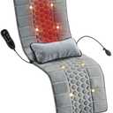 Full Body Massage Mat with Movable Neck Massager, Heated Back Massager Pad, Chair Pad Gift for Mom, Dad, Women