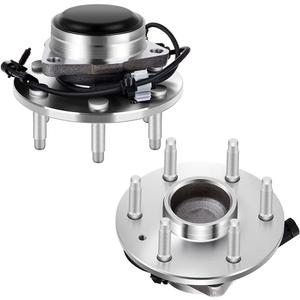 ECCPP 2pcs Front Wheel Hub Bearing Assembly for Chevy Express Silverado1500, GMC Savana 1500 Sierra Yukon Cadillac Escalade 6 lugs W/ABS 515054, 2WD Only