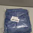 Pallene Faux Fur Plush Throw Pillow Covers 24x24 Set of 2, Luxury Soft Fluffy Striped Decorative Pillow Covers for Sofa, Couch, Living Room, Navy Blue