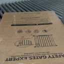 41" Tall Safety Pet Gate,Adjustable 29.92"-43.71" Wide,No Drilling Pressure Mount Kit,Auto Close Cat Gate Suitable for Stairs,Doorways,White (29.92"-43.71" W)