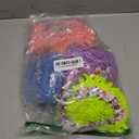 Toulite 10 Pcs 5 Pairs Mop Slippers Shoes for Floor Cleaning Washable Reusable Duster Slippers Microfiber Cleaning Socks for Men Women Sweeper Tools, 5 Colors