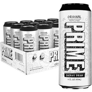 PRIME Energy ORIGINAL, Sugar Free Energy Drink, 200mg Caffeine and 355mg of Electrolytes for Hydration, Low Calorie, Vegan, Gluten Free, 16 Fluid Ounce, 12 Pack
 (EXP 06/14/27)