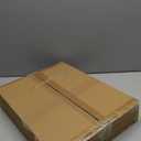 CutOut Design 16" Short Dog Gate for Small Dogs, Foldable Retractable Puppy Gate Indoor  Freestanding Lightweight Pet Barrier for Doorways, Stairs, Hallways (Extends to 35", White)