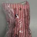 Zenana Striped Collared Top & Shorts Set, M