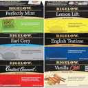 Bigelow Tea Caffeinated Black Tea, 6 Flavor, 20 Count (Pack of 6) - (Packaging and Flavor Assortment May Vary)