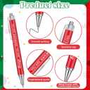 Eersida 24 Pcs End of the Year Gifts bulk Motivational Ballpoint Pens Rainbows Party Favor Inspirational Pens for Teachers School Classroom Supplies Rewards