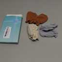 Pro Goleem Muslin Baby Mittens for Newborn, 100% Cotton No Scratch Soft Breathable Gloves for Boys and Girls 0-6 months (Brown Grey Beige 3)