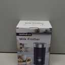 SIMPLETASTE Milk Frother, 4-in-1 Electric Milk Steamer, Automatic Warm and Cold Foam Maker and Milk Warmer for Latte, Cappuccinos, Macchiato (Blue)