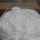 SERTA Power Clean Triple Action Quilted Soft Waterproof Mattress Pad Protector, Moisture Wicking Protection with 15" Deep Pocket, King, White