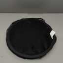 coastal rose Hanging Net for Stuffed Animals, Foldable Storage Organizer 5 Compartments Toy Storage Organizer for Kid Room Toys, Gloves,Hats,Socks StorageBlack (Black (1 Pack))