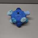 Snuffle Ball for Dog Toys Unbreakable Upgrade Ball Interactive Toy Foraging Snuffle Mat Puppy Treat Dispenser Slow Feeder Dog Puzzle Toys for Small, Medium, Large Pets (Blue)