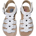 G Doleres Gladiator White Sandals, 3M