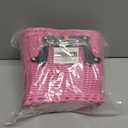 PEDALON Kids Bike Basket with Innovative Clip - Large Non-Sagging Bicycle Front Basket for Girls & Boys - Basket for Tricycle - Premium Bike Accessories for Little Kid and Toddler - Pink - Plastic