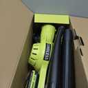 Leaf Blower Cordless - 21V Powerful Electric Leaf Blower with 2 Batteries and Charger, 2 Speed Modes, 2.0Ah Lightweight Battery Powered Leaf Blowers for Lawn Care, Patio, Dust, Blowing Leaves