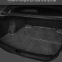 for Toyota Corolla Floor Mats and Cargo Liner 2020-2026 - All Weather Floor Mats and Trunk Mat for Toyota Corolla/Corolla Hybrid Sedan (Not Fit Corolla Cross/Hatchback) 2025 2024 2023 2022 2021 2020
