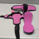 Plantar Fasciitis Night Splint with Massage Ball for Plantar Fasciitis Relief, Comfortable Plantar Fasciitis Brace for Achilles Tendonitis Heal Spur Footdrop Flatarch, Free Size for Men and Women  Pink