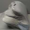 Cervical Pillow for Neck and Shoulder Pain Relief - Ergonomic Neck Pillow for Sleeping, Contour Memory Foam Pillows Side Sleeper Pillow for Neck Support, Bed Pillow for Side Back Stomach Sleepers (White & Blue)