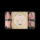 2 x APRS x Chaun Legend Neutrals "LEGEND" Gel-X Box Of Nail Tips, Exclusive Sculpted, 10 Sizes 0-9, Soft Gel Tip Box (150pcs) (Sculpted Tapered Coffin Extra Long, 150 pcs)