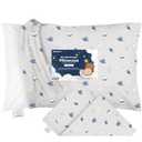 KeaBabies Toddler Pillowcase 13"x18" - Organic Cotton Toddler Pillowcase for Kids, Boys, Girls, Soft & Durable Cotton Cover for Miniature Sleepy Pillows, Cute Colors, Pillow Sold Separately (Cosmo)