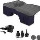 Zento Deals Truck and Car Air Mattress Backseat Bed - Premium Quality Portable Car Inflatable Mattress with 2 Pillows Universal fit (1 Pack)