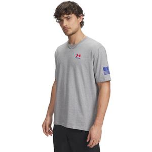 Under Armour Freedom Flag Short Sleeve T-Shirt (Gray)