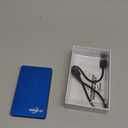 NRICO Portable External Hard Drive USB 3.0 HDD 2.5inch Storage Compatible for PC, Mac, Desktop, PS4 (250GB, Blue)