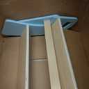 Wooden Step Stool, Two Step Stools, 300 lb. Load Capacity, with Safety Non-Slip Pads and Handles, Bamboo Step Stool for Bathroom and Kitchen, Children's Christmas GiftBlue