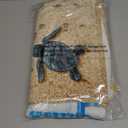 Dawhud Direct 30" x 60" Beach Towel - Large Sea Turtle Print - Microfiber Bath Towel for Women, Girls, Kids, Men - Oversized Pool and Swimming Drying Towel - Big & Super Soft Plush Cotton Throw Towel