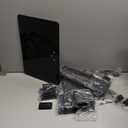 LIFTGO Universal TV Stand, Swivel Table Top TV Stand for 37 to 75 Inch LCD LED TVs, Height Adjustable TV Mount Stand with Tempered Glass Base, Holds up to 88lbs, Max VESA 600x400mm