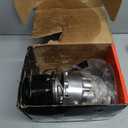 A-Premium Air Conditioner AC Compressor with Clutch Compatible with Sanden 508, 8-Groove Belt, Chromed