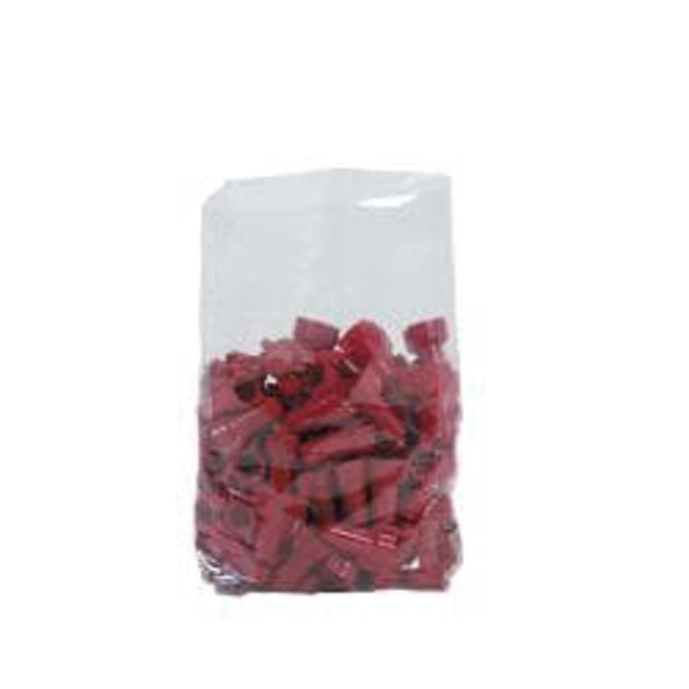 Aviditi 8" x 4" x 18" Gusseted Poly Bags, 1 Mil, Clear Open Top with Expandable Sides for Packaging Parts, Food and Supplies, (Case of 1000), One Size