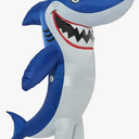 One Casa Inflatable Costume Full Body Shark Air Blow up Funny Party Halloween Costume for Adult X-Large Size