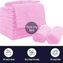 16 Pack Baby Washcloths - Luxury Coral Fleece - Extra Absorbent and Soft Wash Clothes for Newborns, Infants and Toddlers - Suitable for Sensitive Skin and New Born-Baby Shower-Frozen Berry,10x10 Inch