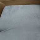 HOMBYS Wedge Recliner Seat Cushion for Long Sitting Chair, Cushion for Elderly Esay to Get Up,5" Thick 20"x20" Large Pressure Relief Seat Cushion for Recliner, Office, Car, Velvet & Foam,Light Grey