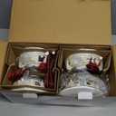 Herdio 6.5'' Bluetooth in Wall in Ceiling Speakers 600W 2-Way Flush Mount Speakers System with Wall Amplifier Receiver for Home Theater Office (2Pairs, Paintable-Grille)