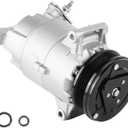 Air Conditioner AC Compressor for Chevrolet Cavalier 02-05, for Cobalt 05-10, HHR 06-10, Malibu 07-12, for Pontiac G5 G6 07-10, for Sunfire 02-05, for Saturn Aura 08 09, Ion 03 04 05 2.0L 2.2L 2.4L