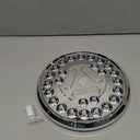 Deluxe Flag Pole Light Solar Powered - 1300 Lumen for Flagpole - Light Up American Flag Outdoor from Dusk to Dawn for 12+ Hours - 100% Coverage Silver Flag Light