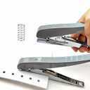 Single Hole Punch, Heavy Duty Hole Puncher Handheld Paper Puncher Small Hole Punch for Crafts Cards Paper Tags Scrapbook-5/16 inch (8mm)