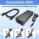 36V Charger Compatible with NordicTrack Commercial S22i S27i S10i S15i Elliptical Studio Cycle NTEX02117 NTEX02117NB NTEX02121 NTEX02422 22" Fitness Bike IN3603500 418190 Charger Power Cord