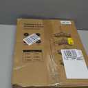 Aitatty Corner Shower Caddy Tension Pole: 4tier Adjustable Rustproof Bathroom Organizer Shelves - Bathtub Shampoo Rack 43.5-120 inch