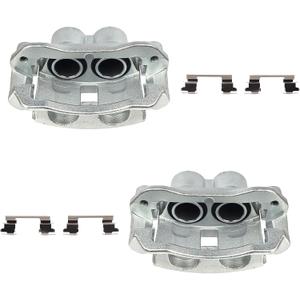 Autoround 18B4934 18B4935 Rear Disc Brake Caliper Assembly w/Bracket Fit for 2003-2020 Chevrolet Express 2500 / Express 3500, 2003-2020 GMC Savana 2500 / Savana 3500, Both Driver Passenger Side