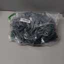 Novelty Lights 46.5 Feet 140 Light LED Chasing Christmas String, 16 Function Controller, Warm White on Green Wire, UL Listed for Indoor/Outdoor Use