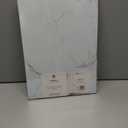 U Brands Magnetic Marble Print Dry Erase Board White Board, 11" x 15.5", Frameless, Includes Magnet and Marker