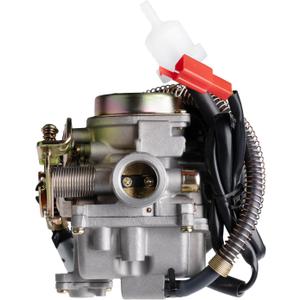 GY6 50cc Carburetor for Tao tao 50cc 49cc ATM50 Pony VIP Scooter Chinese 4-Stroke Engine Moped PD18J 139QMB Carb